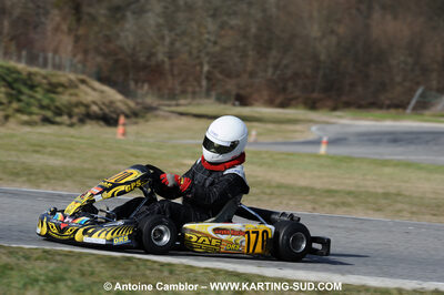 21/02/2010 : 1ère manche du Trophée Vincent Sanchez à Lavelanet (photos Antoine Camblor) 2010 — karting