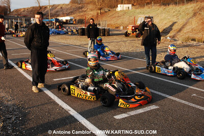 21/02/2010 : 1ère manche du Trophée Vincent Sanchez à Lavelanet (photos Antoine Camblor) 2010 — karting