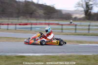 21/02/2010 : 1ère manche du Trophée Vincent Sanchez à Lavelanet (photos Antoine Camblor) 2010 — karting