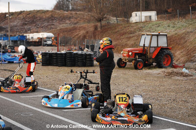 21/02/2010 : 1ère manche du Trophée Vincent Sanchez à Lavelanet (photos Antoine Camblor) 2010 — karting