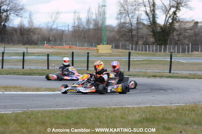 21/02/2010 : 1ère manche du Trophée Vincent Sanchez à Lavelanet (photos Antoine Camblor) 2010 — karting