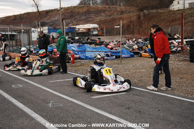 21/02/2010 : 1ère manche du Trophée Vincent Sanchez à Lavelanet (photos Antoine Camblor) 2010 — karting