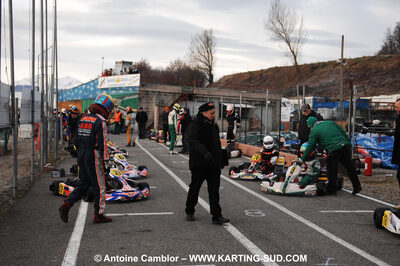 21/02/2010 : 1ère manche du Trophée Vincent Sanchez à Lavelanet (photos Antoine Camblor) 2010 — karting