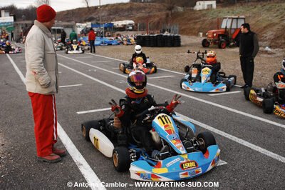 21/02/2010 : 1ère manche du Trophée Vincent Sanchez à Lavelanet (photos Antoine Camblor) 2010 — karting