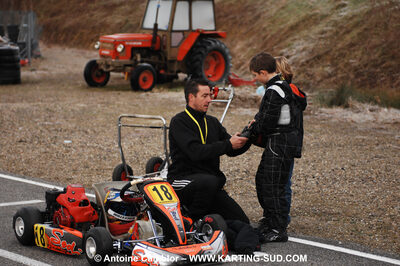 21/02/2010 : 1ère manche du Trophée Vincent Sanchez à Lavelanet (photos Antoine Camblor) 2010 — karting