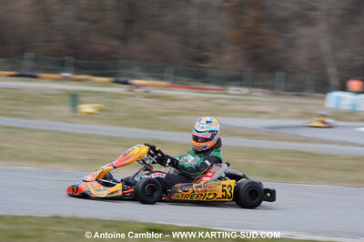 21/02/2010 : 1ère manche du Trophée Vincent Sanchez à Lavelanet (photos Antoine Camblor) 2010 — karting