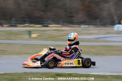 21/02/2010 : 1ère manche du Trophée Vincent Sanchez à Lavelanet (photos Antoine Camblor) 2010 — karting