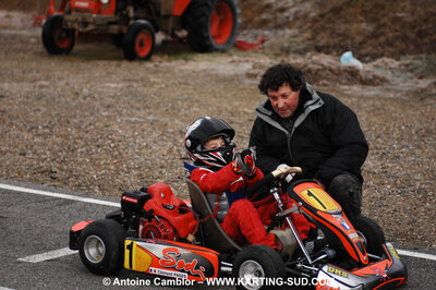 21/02/2010 : 1ère manche du Trophée Vincent Sanchez à Lavelanet (photos Antoine Camblor) 2010 — karting