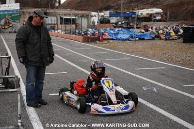 21/02/2010 : 1ère manche du Trophée Vincent Sanchez à Lavelanet (photos Antoine Camblor) 2010 — karting