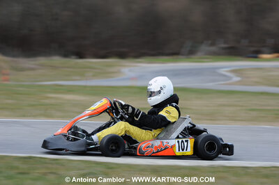 21/02/2010 : 1ère manche du Trophée Vincent Sanchez à Lavelanet (photos Antoine Camblor) 2010 — karting