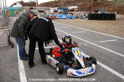 21/02/2010 : 1ère manche du Trophée Vincent Sanchez à Lavelanet (photos Antoine Camblor) 2010 — karting