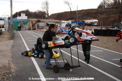 21/02/2010 : 1ère manche du Trophée Vincent Sanchez à Lavelanet (photos Antoine Camblor) 2010 — karting