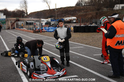 21/02/2010 : 1ère manche du Trophée Vincent Sanchez à Lavelanet (photos Antoine Camblor) 2010 — karting