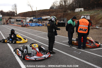 21/02/2010 : 1ère manche du Trophée Vincent Sanchez à Lavelanet (photos Antoine Camblor) 2010 — karting