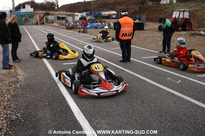 21/02/2010 : 1ère manche du Trophée Vincent Sanchez à Lavelanet (photos Antoine Camblor) 2010 — karting