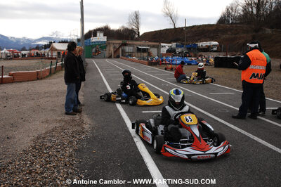 21/02/2010 : 1ère manche du Trophée Vincent Sanchez à Lavelanet (photos Antoine Camblor) 2010 — karting