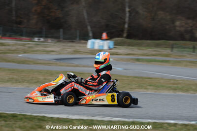 21/02/2010 : 1ère manche du Trophée Vincent Sanchez à Lavelanet (photos Antoine Camblor) 2010 — karting