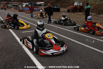 21/02/2010 : 1ère manche du Trophée Vincent Sanchez à Lavelanet (photos Antoine Camblor) 2010 — karting