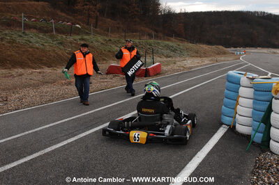 21/02/2010 : 1ère manche du Trophée Vincent Sanchez à Lavelanet (photos Antoine Camblor) 2010 — karting