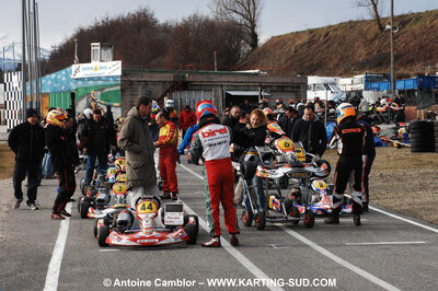 21/02/2010 : 1ère manche du Trophée Vincent Sanchez à Lavelanet (photos Antoine Camblor) 2010 — karting