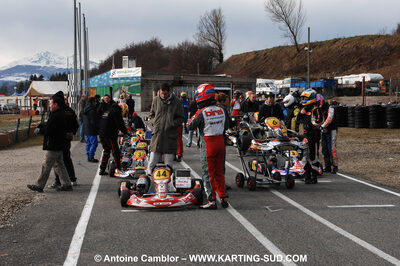 21/02/2010 : 1ère manche du Trophée Vincent Sanchez à Lavelanet (photos Antoine Camblor) 2010 — karting