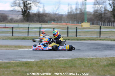 21/02/2010 : 1ère manche du Trophée Vincent Sanchez à Lavelanet (photos Antoine Camblor) 2010 — karting