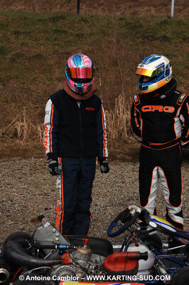 21/02/2010 : 1ère manche du Trophée Vincent Sanchez à Lavelanet (photos Antoine Camblor) 2010 — karting