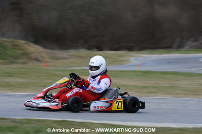 21/02/2010 : 1ère manche du Trophée Vincent Sanchez à Lavelanet (photos Antoine Camblor) 2010 — karting