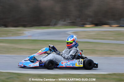 21/02/2010 : 1ère manche du Trophée Vincent Sanchez à Lavelanet (photos Antoine Camblor) 2010 — karting