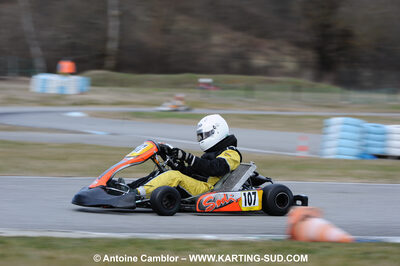 21/02/2010 : 1ère manche du Trophée Vincent Sanchez à Lavelanet (photos Antoine Camblor) 2010 — karting