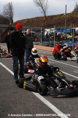 21/02/2010 : 1ère manche du Trophée Vincent Sanchez à Lavelanet (photos Antoine Camblor) 2010 — karting