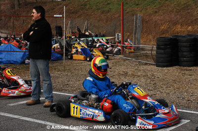 21/02/2010 : 1ère manche du Trophée Vincent Sanchez à Lavelanet (photos Antoine Camblor) 2010 — karting