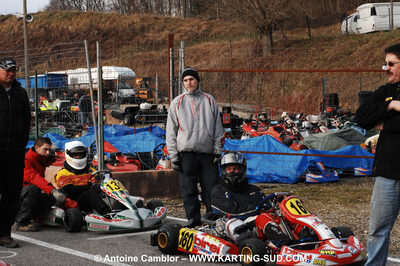 21/02/2010 : 1ère manche du Trophée Vincent Sanchez à Lavelanet (photos Antoine Camblor) 2010 — karting