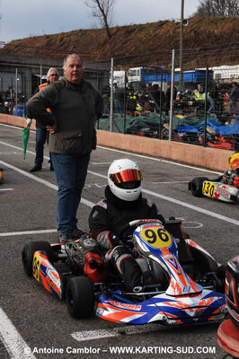 21/02/2010 : 1ère manche du Trophée Vincent Sanchez à Lavelanet (photos Antoine Camblor) 2010 — karting
