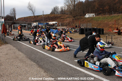 21/02/2010 : 1ère manche du Trophée Vincent Sanchez à Lavelanet (photos Antoine Camblor) 2010 — karting