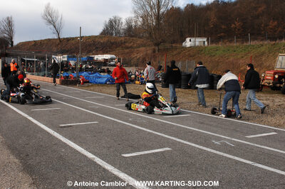 21/02/2010 : 1ère manche du Trophée Vincent Sanchez à Lavelanet (photos Antoine Camblor) 2010 — karting