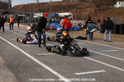 21/02/2010 : 1ère manche du Trophée Vincent Sanchez à Lavelanet (photos Antoine Camblor) 2010 — karting