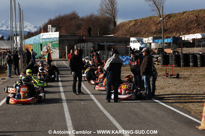 21/02/2010 : 1ère manche du Trophée Vincent Sanchez à Lavelanet (photos Antoine Camblor) 2010 — karting