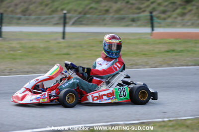 21/02/2010 : 1ère manche du Trophée Vincent Sanchez à Lavelanet (photos Antoine Camblor) 2010 — karting