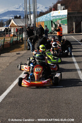 21/02/2010 : 1ère manche du Trophée Vincent Sanchez à Lavelanet (photos Antoine Camblor) 2010 — karting
