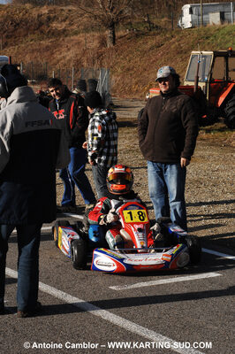 21/02/2010 : 1ère manche du Trophée Vincent Sanchez à Lavelanet (photos Antoine Camblor) 2010 — karting