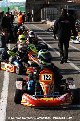 21/02/2010 : 1ère manche du Trophée Vincent Sanchez à Lavelanet (photos Antoine Camblor) 2010 — karting
