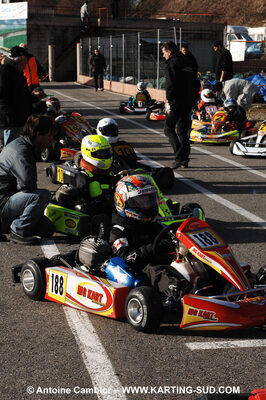 21/02/2010 : 1ère manche du Trophée Vincent Sanchez à Lavelanet (photos Antoine Camblor) 2010 — karting