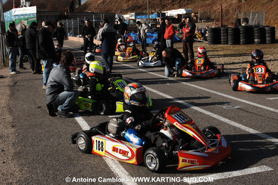 21/02/2010 : 1ère manche du Trophée Vincent Sanchez à Lavelanet (photos Antoine Camblor) 2010 — karting