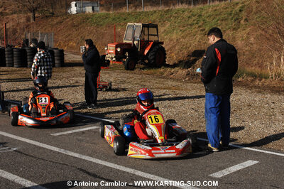 21/02/2010 : 1ère manche du Trophée Vincent Sanchez à Lavelanet (photos Antoine Camblor) 2010 — karting