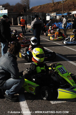 21/02/2010 : 1ère manche du Trophée Vincent Sanchez à Lavelanet (photos Antoine Camblor) 2010 — karting