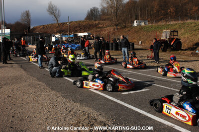 21/02/2010 : 1ère manche du Trophée Vincent Sanchez à Lavelanet (photos Antoine Camblor) 2010 — karting