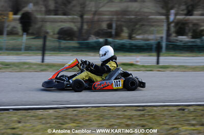 21/02/2010 : 1ère manche du Trophée Vincent Sanchez à Lavelanet (photos Antoine Camblor) 2010 — karting