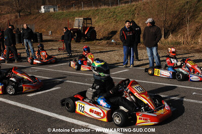 21/02/2010 : 1ère manche du Trophée Vincent Sanchez à Lavelanet (photos Antoine Camblor) 2010 — karting