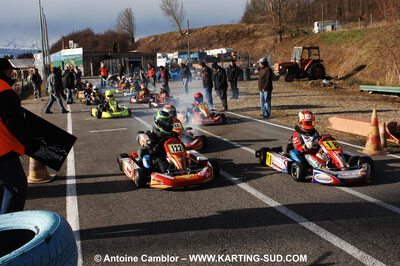21/02/2010 : 1ère manche du Trophée Vincent Sanchez à Lavelanet (photos Antoine Camblor) 2010 — karting